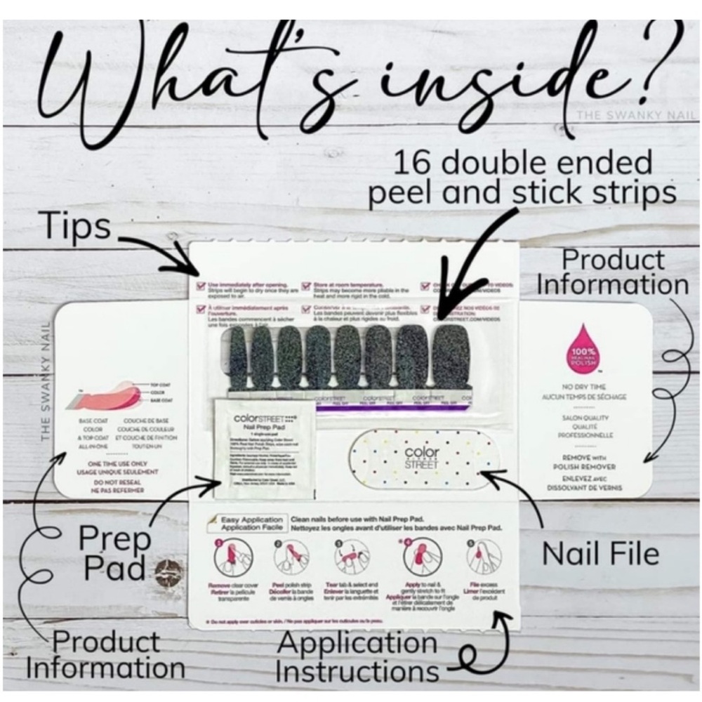 Color Street Checking it Twice Festive Argyle Nail Wraps. New with tags - Picture 5 of 7